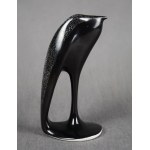 "Heron" figurine, Mieczysław NARUSZEWICZ, ĆMIELÓW, 1960s.