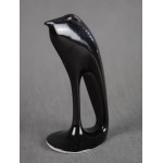 "Heron" figurine, Mieczysław NARUSZEWICZ, ĆMIELÓW, 1960s.