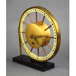 Standuhr, JUBILER Warschau, 60er Jahre. (Zahnrad)