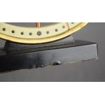 Standuhr, JUBILER Warschau, 60er Jahre. (Zahnrad)