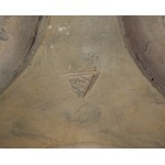 Horse Rider Platter, Helena HUSARSKA, Kraków, 1960s. One-of-a-kind