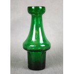 A vase known as the "Christmas Tree" (green), Józef PODLASEK, HS Zawiercie, 1970s.