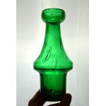 A vase known as the "Christmas Tree" (green), Józef PODLASEK, HS Zawiercie, 1970s.