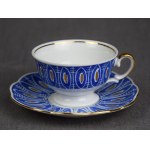 A pair of cups (2 pieces), KWIATOGAL Cooperative, Warsaw, 1960s.