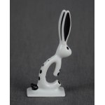 "Bunny" figurine, Kazimierz CZUBA, ĆMIELÓW, 1960s.