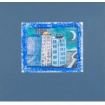 Eugeniusz TUKAN-WOLSKI (1928-2014), Blokowisko w świetle księżyca