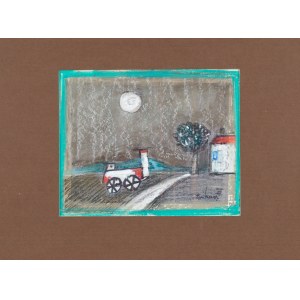 Eugeniusz TUKAN-WOLSKI (1928–2014), Vesnice ve světle měsíce