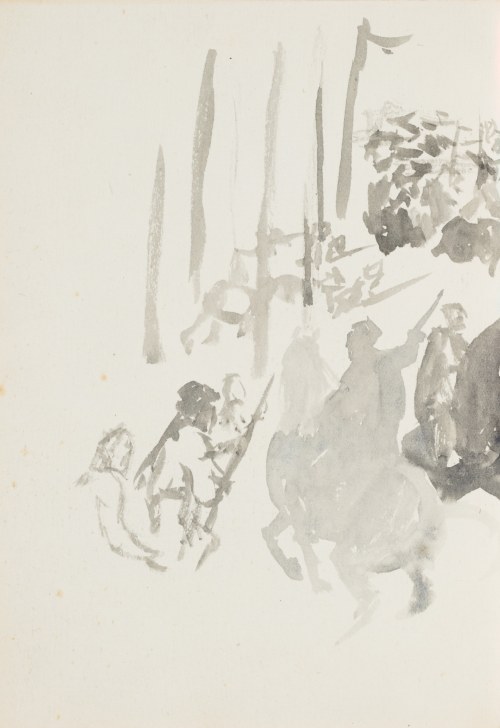 Ludwik MACIĄG (1920-2007), Przed szarżą