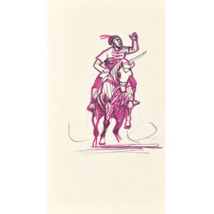 Ludwik MACIĄG (1920–2007), Knight on Horseback