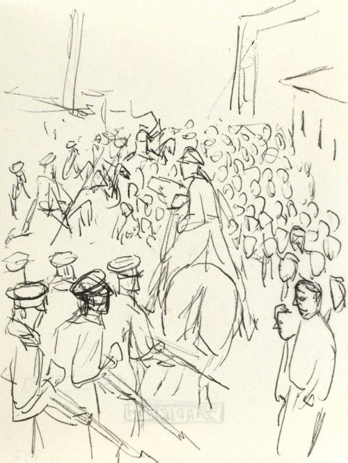 Ludwik MACIĄG (1920-2007), Wyprowadzenie jeńców