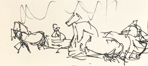 Ludwik MACIĄG (1920-2007), Jazda saniami