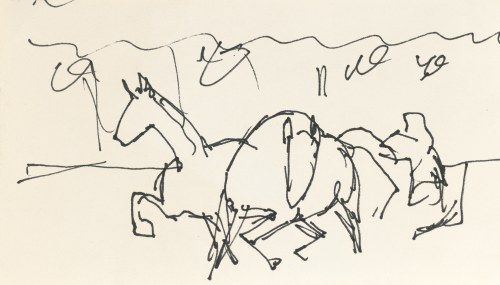 Ludwik MACIĄG (1920-2007), Jazda saniami