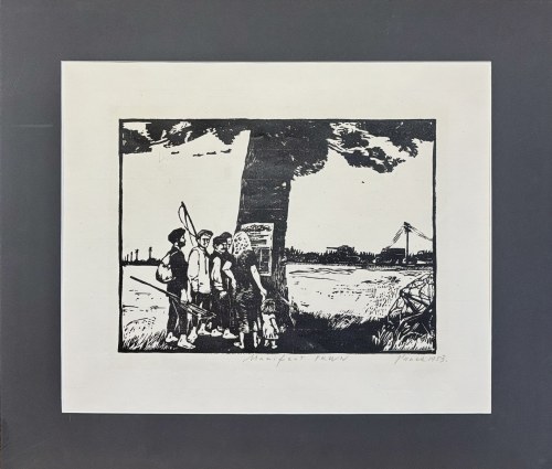 Jerzy Panek (1918-2001), Manifest PKWN, 1953