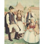 Józef PIENIĄŻEK (1888–1953), Podhale in Pictures (A Collection of 40 Color Plates), 1937
