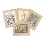 "Portfolio of Autolithographs by Legionary Artists, 1934," 1934