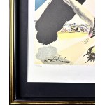 Salvador Dalí (1904–1989), *The Metamorphosis of Don Quixote* (*Métamorphose de Don Quichotte*) from the series *Don Quijote de la Mancha*, 1950s (1957)