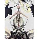 Salvador Dalí (1904–1989), *The Metamorphosis of Don Quixote* (*Métamorphose de Don Quichotte*) from the series *Don Quijote de la Mancha*, 1950s (1957)