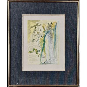 Salvador DALÍ (1904–1989) The Radiance of Glorious Bodies (La clarté des corps glorieux), from the series *The Divine Comedy* (La Divine Comédie), Paradise, Canto XII