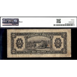 Costa Rica. 16 settembre 1935 - 2 colones - La Gioconda