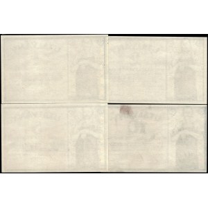 Maďarsko. 1919 1 2 5 10 Utalvany Budapešť – Séria Notgeld