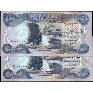 Iraq. 2006 5000 Dinars - 2 Pieces