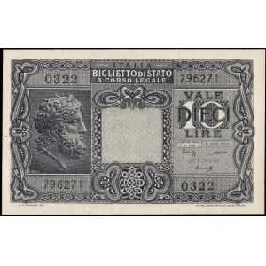 Italy. 1944 10 Lire - WWII