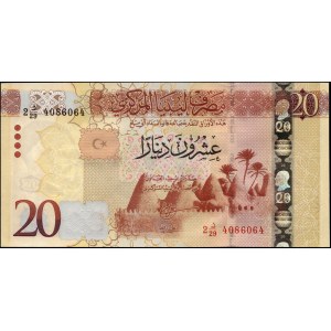 Libya. 2013 20 Dinars