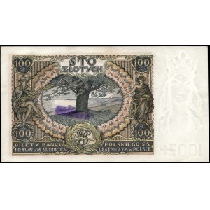 Polonia. 1934, 100 zloty, prefisso CD - Francobollo senza valore