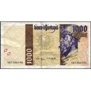 Portogallo. 1998, 1000 escudos