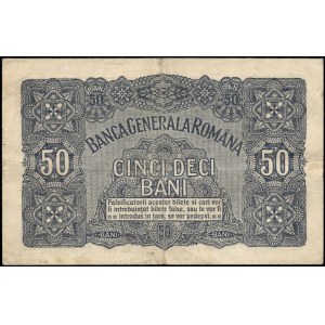 Romania. 1917 50 Bani - German Occupation