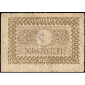 Romania. 1945 20 Lei