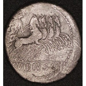 Rome. C Vibius Denarius - 90 B.C - Silver