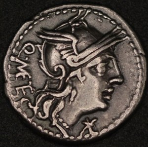 Rome. Caecilia Denarius - 130 B.C - Silver