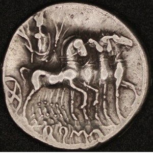 Rome. Caecilia Denarius - 130 B.C - Silver
