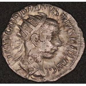 Roma. Antoniniano di Gordiano III – 241-243 d.C. – Giove – Argento