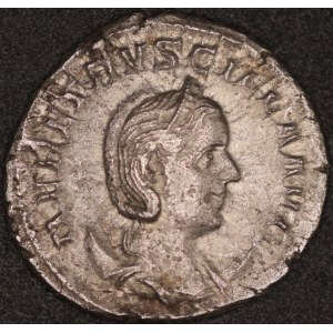 Rome. Herennia Etruscila - 202-205 A.D - Silver