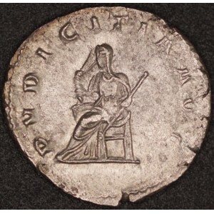Rome. Herennia Etruscila - 202-205 A.D - Silver