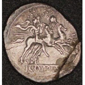 Rome. Quinarius 211-210 B.C - Anonymous - Silver Sestercius