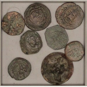 Sammelangebot – Byzantinische und mittelalterliche AE-Münzen – 8 Stück