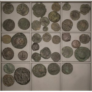 Group Lot - Greek & Roman AE Pieces Several Sizes - 38 Pieces