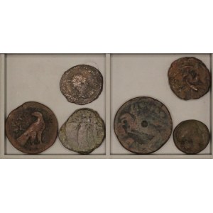 Group Lot - Greek & Roman AE Pieces Several Sizes - 6 Pieces