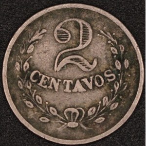 Colombia. 1921 2 Centavos - Lazareto Leper Colony