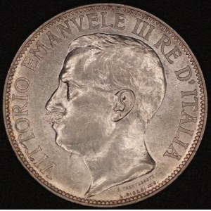 Italy. 1861-1911 2 Lire - Unification Anniversary - Silver