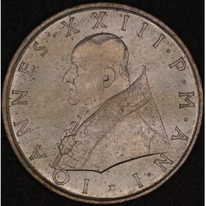 Vatican. 1959 500 Lire - John XXIII - Silver