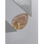 NATURAL COLORED DIAMOND 0.51 CT | CLARITY: P1 | CUT: Teardrop Official Appraiser’s Valuation: 8,118 USD / 30,236 PLN gross (as of August 24, 2026)