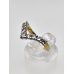 Gold Ring with 0.5 Ct Diamonds
