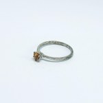 Silver Ring with a Citrine