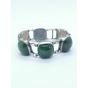 Orno Warsaw Silver Bracelet with Stones
