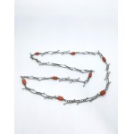 Coral Necklace by Orno, Warsaw, 1963–1986