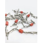 Coral Necklace by Orno, Warsaw, 1963–1986